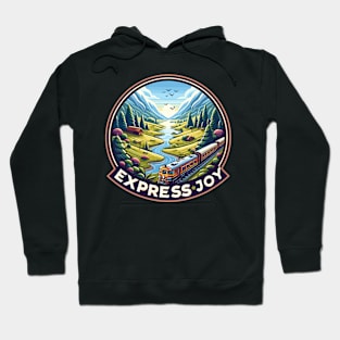 Train, Express Joy Hoodie